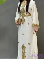 پیراهن زنانه دست دوز مدل خلیجی نخل کد5_100375