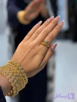 انگشتر خلیجی کد 00352