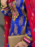 چادربندری گلدوزی شیفون نگینی1704523