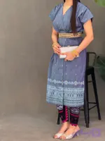 پیراهن زنانه سنتی مدل دریا 01