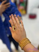 انگشتر خلیجی کد 00356