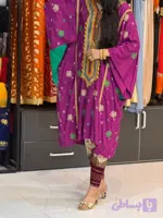 پیراهن سنتی زنانه مدل شیلا کوتاه کد 2020
