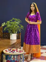 لبا س سنتی نیم تنه دامن مدل مرواریدکد100112