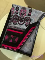 شلوار بندری دست دوز طرح بنفشه کد 181405