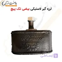 لرزه گیر لاستیکی تک پیچ – تحمل وزن 150 کیلوگرم