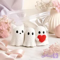 پک 3 عددی عروسک روح پرینت سه‌بعدی، اکسسوری هالووین، دکور فانتزی