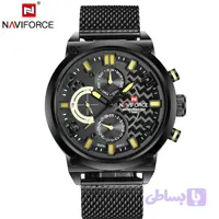 ساعت مردانه نیوی فورس مدل NAVIFORCE NF 9068s B/Y/B