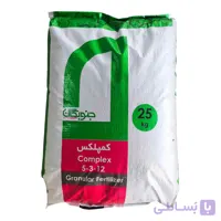 کود گرانول پتاس بالا و ریز مغذی جنوبگان مدل کمپلکس ۱۲-۳-۵ وزن 25 کیلوگرم
