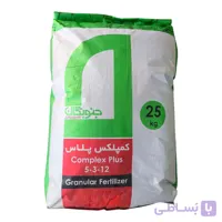 کود گرانول پتاس بالا و ریز مغذی جنوبگان مدل کمپلکس پلاس ۱۲-۳-۵ وزن 25 کیلوگرم