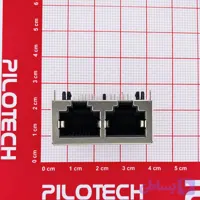 سوکت شبکه RJ45 دوتایی 2 پورت مدل 59-031083