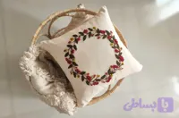 کوسن گلدوزی با سوزن پانچ کد یک