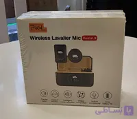 میکروفون دوکاربره wireless lavslier mic voical x pixel