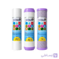 ست فیلتر مرحله 1 و 2 و 3 تصفیه آب JETSUN