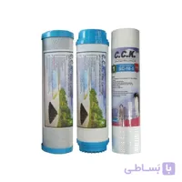 ست فیلتر مرحله 1و 2 و 3 توس دستگاه تصفیه آب خانگی