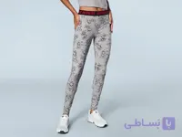 شلوار نخی زنانه دیزنی طرح میکی ماوس طوسی
