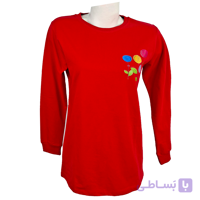 بلوز دورس زنانه چاپ رز T1031