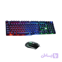 کیبورد و ماوس مخصوص بازی یوسیتک مدل co-3080G