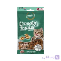 تشویقی گربه گناولرزGnawlers 65gr  نوتری مغزدار با طعم مرغ و شیر