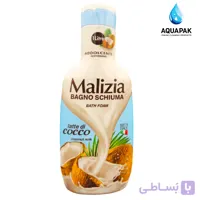 شامپو بدن مالزیا مدل شیر نارگیل ۱لیتری