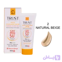 کرم ضد آفتاب رنگی و ضد پیری بژ طبیعی تراست (پوست خشک تا نرمال)با حجم ۴۰ میل