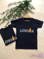 تیشرت پسرانه طرح لندن
