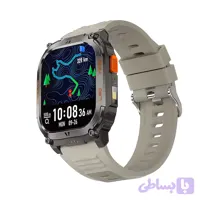 ساعت هوشمند QX18 با صفحه AMOLED، مقاوم در برابر آب (IP67)، بند سیلیکونی، GPS داخلی مناسب برای ورزش و فعالیت روزمره.