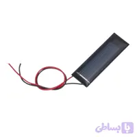 پنل خورشیدی 0.5 ولت 130 میلی آمپر سیم دار