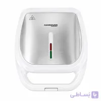 ساندویچ ساز هانوور ۱۳۰۰ وات سفید مدل ۱۸۴۲