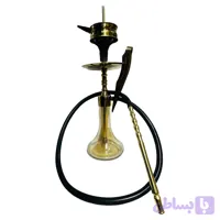 قلیان (قلیون) کرنو تنگ عسلی سایز کوچک