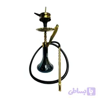 قلیان (قلیون) کرنو تنگ سرمه ای سایز کوچک