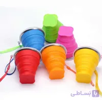 لیوان سلیکونی تاشو