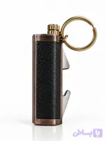 کبریت دائمی لایتر (Lighter) با در بازکن طرح چوب