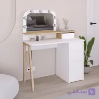 میز آرایش MDF مدل Avien با ال‌ای‌دی