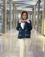 کت چهاردکمه مازراتی زنانه فری سایز مناسب روزمره و‌مهمانی