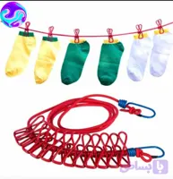 طناب رخت کشی گیره دار کد 805
