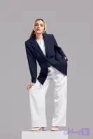 کت طرح سرنا جنس پارچه کرپ گاباردین