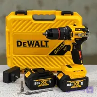 دریل شارژی پشت فلزی تمام صنعتی براشلس دیوالت مدل DCD750
