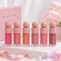 رژگونه مایع طرح کره‌ای اورجینال OVERTURE 💗