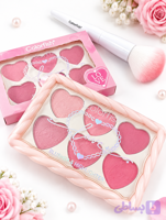 پالت رژگونه قلبی اورجینال colorfish؛ زیبایی و جذابیت در یک قاب دوست‌داشتنی 😍💖