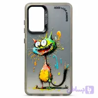 قاب فانتزی طرح گربه رنگی مناسب برای گوشی سامسونگ Galaxy A52/A52s