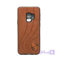 قاب چرمی طرح پورشه گوشی سامسونگ Galaxy S9