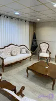 مبل ویکتوریا کلاسیک چوب راش دسته چوبی