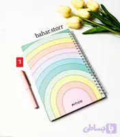 دفتر جلد سخت پیتیکو ۱۰۰ برگ
