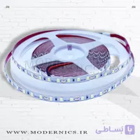 نوار ال‌ای‌دی لانستار - سفید روشن - 12 ولت  تراکم 120- عرض 5 میلی‌متر - رول 5 متری -IP22