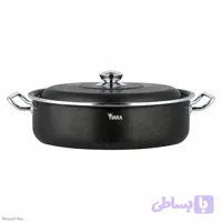 تابه تیارا مدل گرانیتی سایز 54 درب فلزی