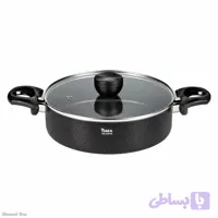 تابه تیارا مدل گرانیتی سایز 24 درب شیشه ای