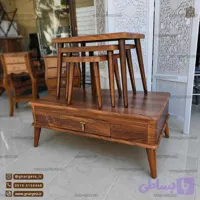 میز جلومبلی و عسلی نگین