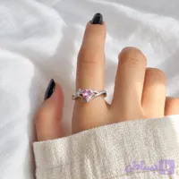 انگشتر حلقه قلب مینیمال