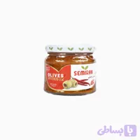 زیتون در سس چیلی سمیران شیشه 310 گرمی