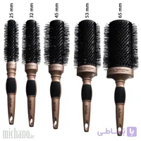 برس پیچ (گرد) نسوز میچانو بلند 160 میلیمتر MICHANO Round Hair Brush 160mm